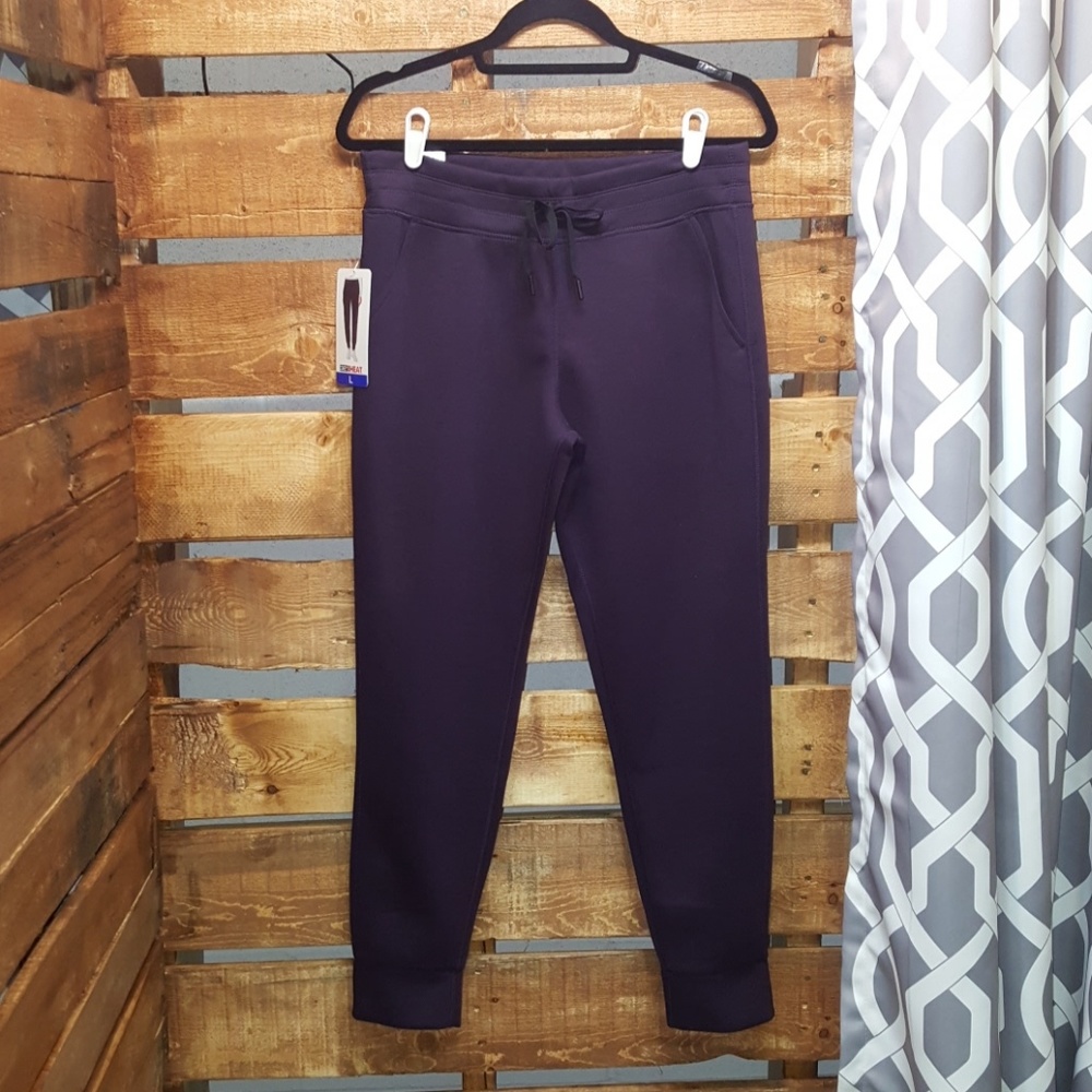 NEW 32 Degree Heat Jogging Pants Purple Multiple